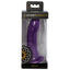 Sportsheets - Skyn 6.25" Silicone Dildo - solid silicone dong has a harness-compatible suction cup & a curved shaft w/ a bulbous head for G-spot or prostate stimulation. packaging