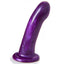 Sportsheets - Skyn 6.25" Silicone Dildo - solid silicone dong has a harness-compatible suction cup & a curved shaft w/ a bulbous head for G-spot or prostate stimulation.
