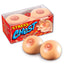 Stress Chest Boob-Shaped Stress Balls are irresistibly squishy & bulge when squeezed.