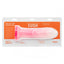 Tantus Cush 02 Dual-Density Silicone G-Spot Dildo has two phallic ridges at the head & halfway along the shaft to stimulate your G-spot or P-spot the way they deserve... Rose quartz-package.
