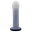 Tantus Duchess Dual-Density Silicone Vibrating G-Spot Dildo has a soft, wide head for G-/P-spot pleasure & a vibrating bullet for more stimulation in a realistic-feeling dual-density design. Twilight.