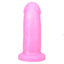  Tantus They/Them Girthy Silicone Dildo has a short, stout design to please people who love girth, not length & won't hit your cervix or insides. Bubblegum. (2)