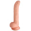 Escapade - The Master 7" Silicone Dong -realistic veiny dildo has an angled G-spot head & offers 10 vibration modes, rotation & a one-key burst mode. Flesh (3)