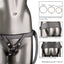 Her Royal Harness The Regal Princess Strap-On Harness - adjustable vegan leather harness has a sleek crotchless design & includes 3 O-rings to fit dildos of all sizes. 4