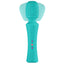 FemmeFunn - Ultra Wand - ergonomic wand has a comfy handle & flexible head that contains 10 vibration modes. rechargeable, textured body. Turquoise Blue (2)