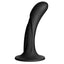 Vac-U-Lock 6.5" Silicone G-Spot Dildo With Suction Cup is curved w/ a ridged head for great G-spot or P-spot stimulation & is compatible w/ Doc Johnson's Vac-U-Lock accessories.