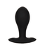  Weighted Silicone Inflatable Anal Plug - Large is perfectly weighted at 2oz/56.7g & has a detachable hose to pump up the plug's girth, which it can hold for extended wear. GIF.
