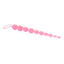 X-10 Jelly Anal Beads are made of firm yet flexible PVC & graduate in size so you can progress at your own pace & use the retrieval ring for easy removal. Pink 2