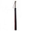 Zorba Leather Flogger With Long Metal Handle