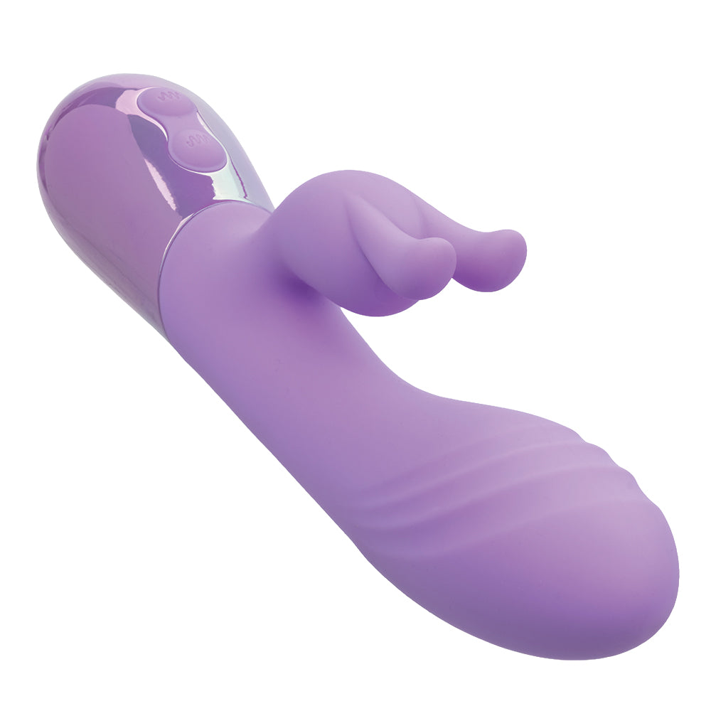 Using A Rabbit Vib Aura Dual Bunny Ribbed Silicone G-Spot Rabbit Vibrator Toy – Sexyland
