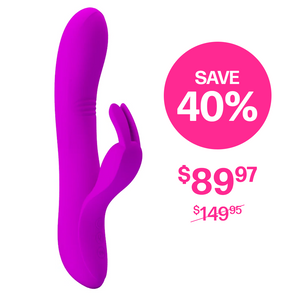 Pretty Love Dylan Come-Hither G-Spot Stroking Rabbit Vibrator