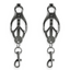 Bound Clover Nipple Clamps With Snap Hook Holders
