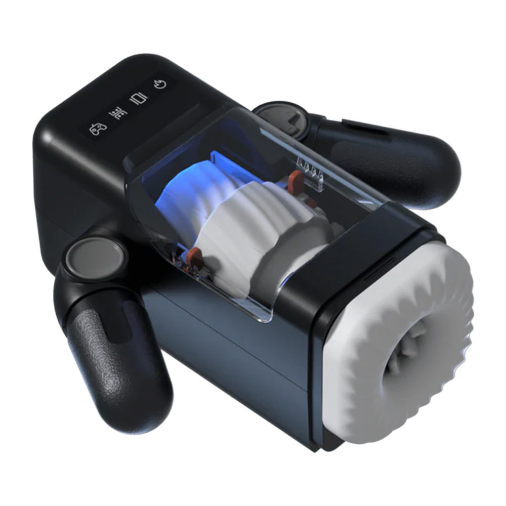 Amovibe Game Cup Thrusting, Vibrating & Warming Masturbator Sexyland Amovibe Game Cup Thrusting, Vibrating & Warming Masturbator Sexyland