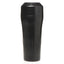 A dragon snatch adjustable pressure mouth stroker stands in its black case with removable cap. 