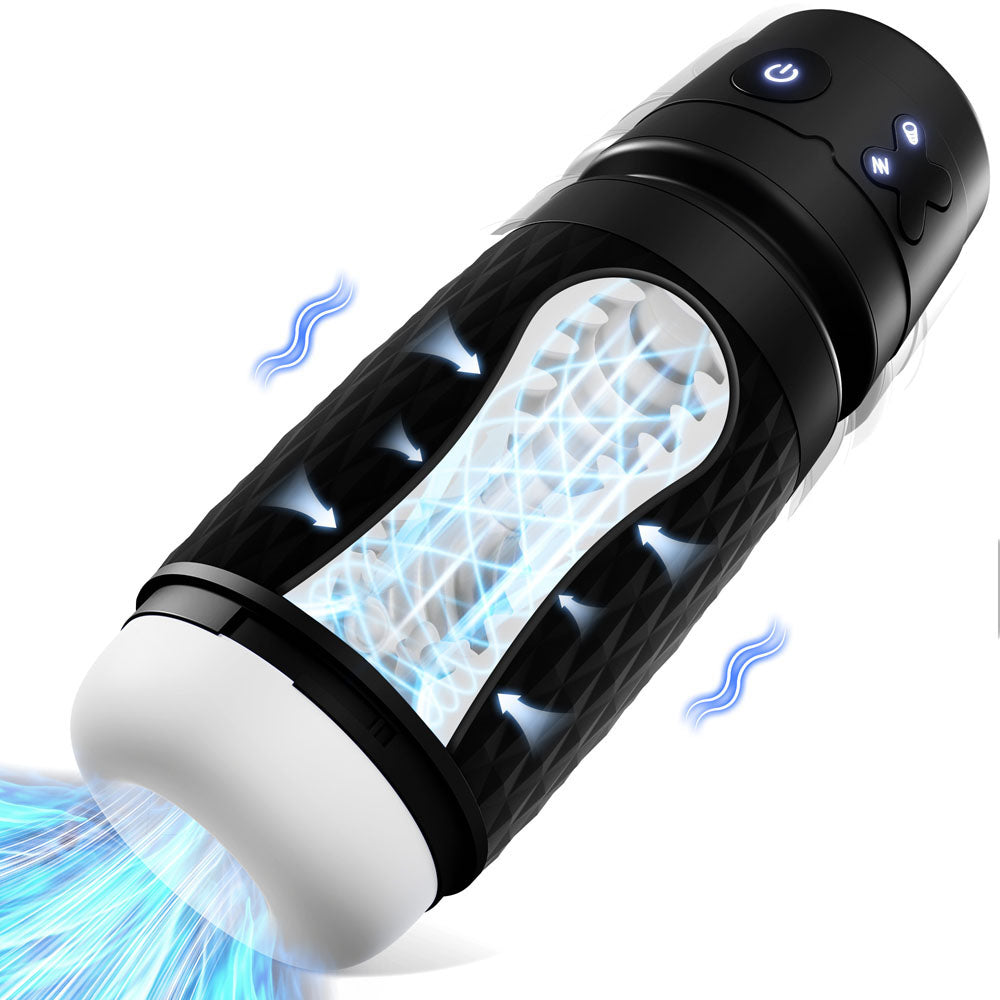 Cyberskin Warrior Vibrating Sucking Automatic Male Masturbator Sexyland Cyberskin Warrior Vibrating Sucking Automatic Male Masturbator Sexyland