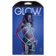 A Fantasy Lingerie box sits against a white backdrop and has a model on it wearing a cage strap glow in the dark teddy.
