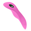 A hot pink remote control slimline silicone panty vibrator with an ergonomic bulbous design. 