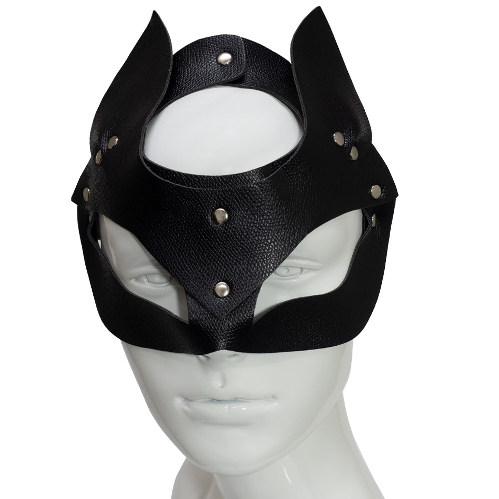 Faux Mask Faux Leather Fox Half Face Mask | Adult Costume Accessories |Sexyland