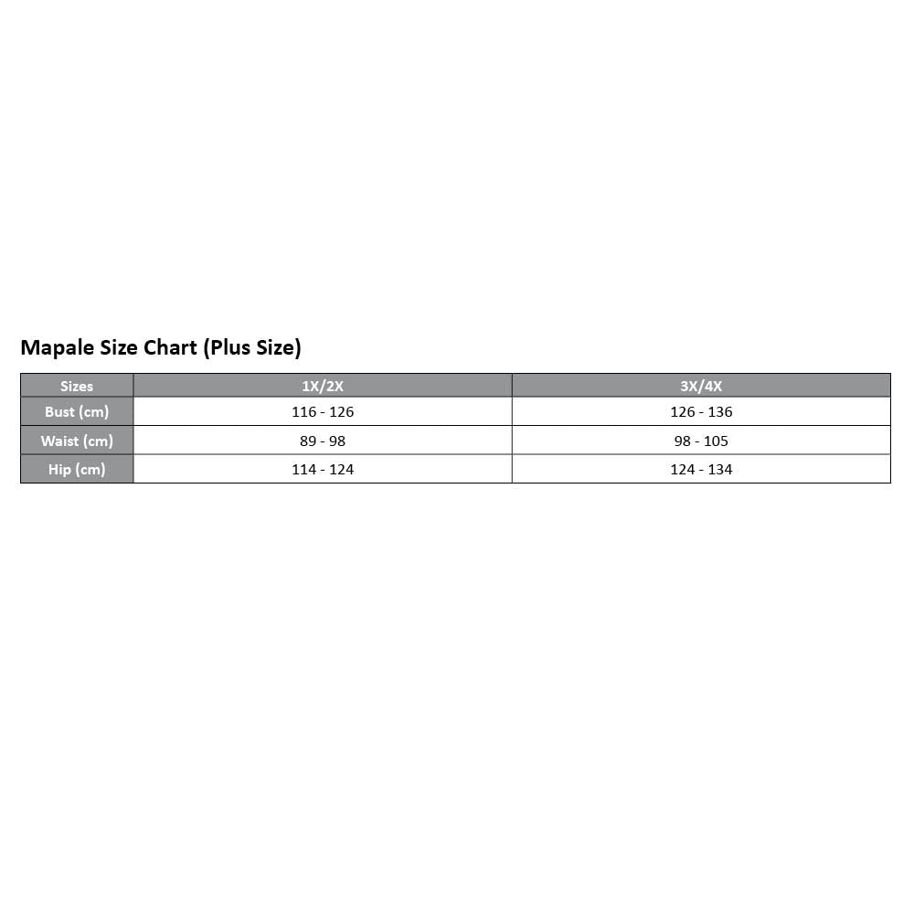 Mapale PlusSize Plunging Wet Look & Rose Print Mesh Bodysuit Sexyland