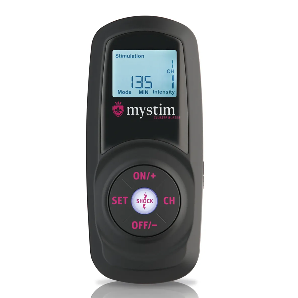 Mystim Cluster Buster Wireless Remote Control E-Stim Set | Sexyland