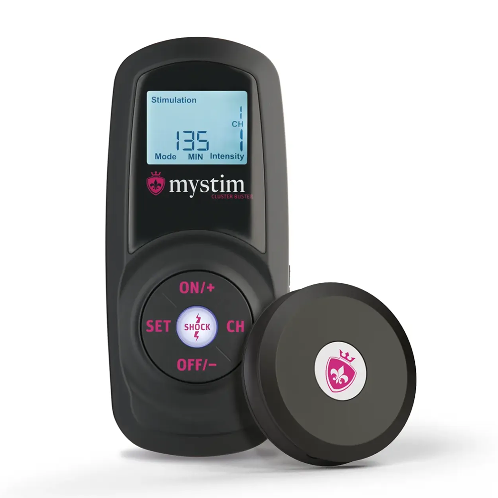 Mystim Cluster Buster Wireless Remote Control E-Stim Set | Sexyland