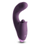 A purple G-Spot clitoral thumping rabbit vibrator with a ball on the clitoral chamber. 