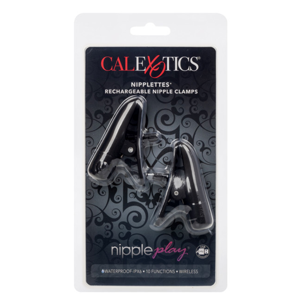 Nipple Play Nipplettes Rechargeable Vibrating Nipple Clamps Sexyland Nipple Play Nipplettes Rechargeable Vibrating Nipple Clamps Sexyland