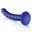 Ouch! 8" Beaded Silicone G-Spot Dildo With Suction Cup