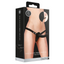 Ouch! Adjustable Dual Silicone Ribbed Strap-On