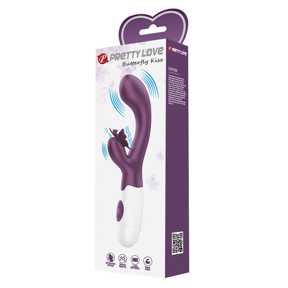 Pretty Love Butterfly Kiss 30-Mode G-Spot Rabbit Vibrator Sexyland Pretty Love Butterfly Kiss 30-Mode G-Spot Rabbit Vibrator Sexyland