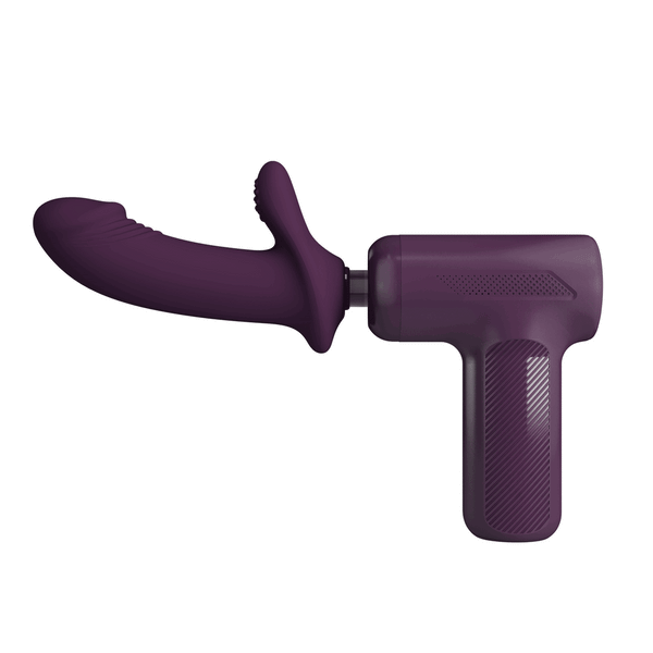 Pretty Love Scholar Super Power Thrusting Rabbit Massage Gun  Sexyland