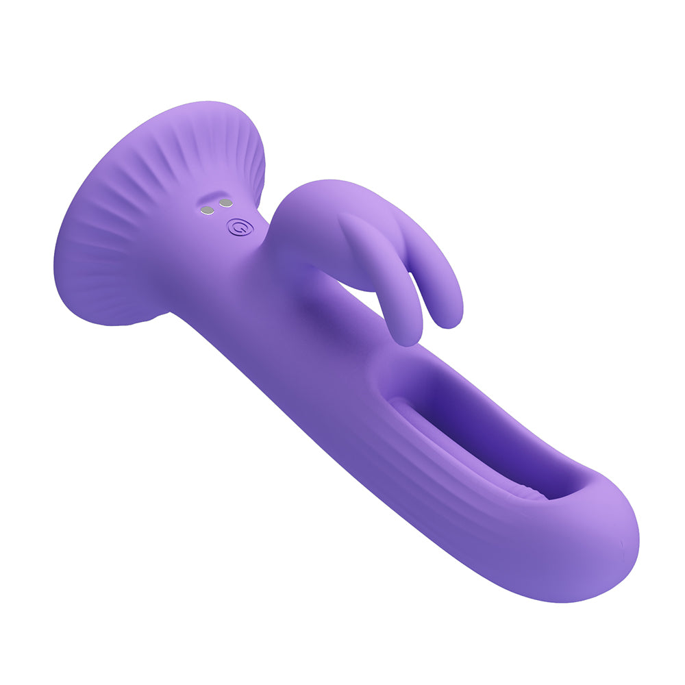 Pretty Love Killmoulis G-Spot Tap Suction Cup Rabbit Vibrator Sexyland Pretty Love Killmoulis G-Spot Tap Suction Cup Rabbit Vibrator Sexyland