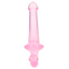 RealRock Crystal Clear 6" Jelly Strapless Strap-On