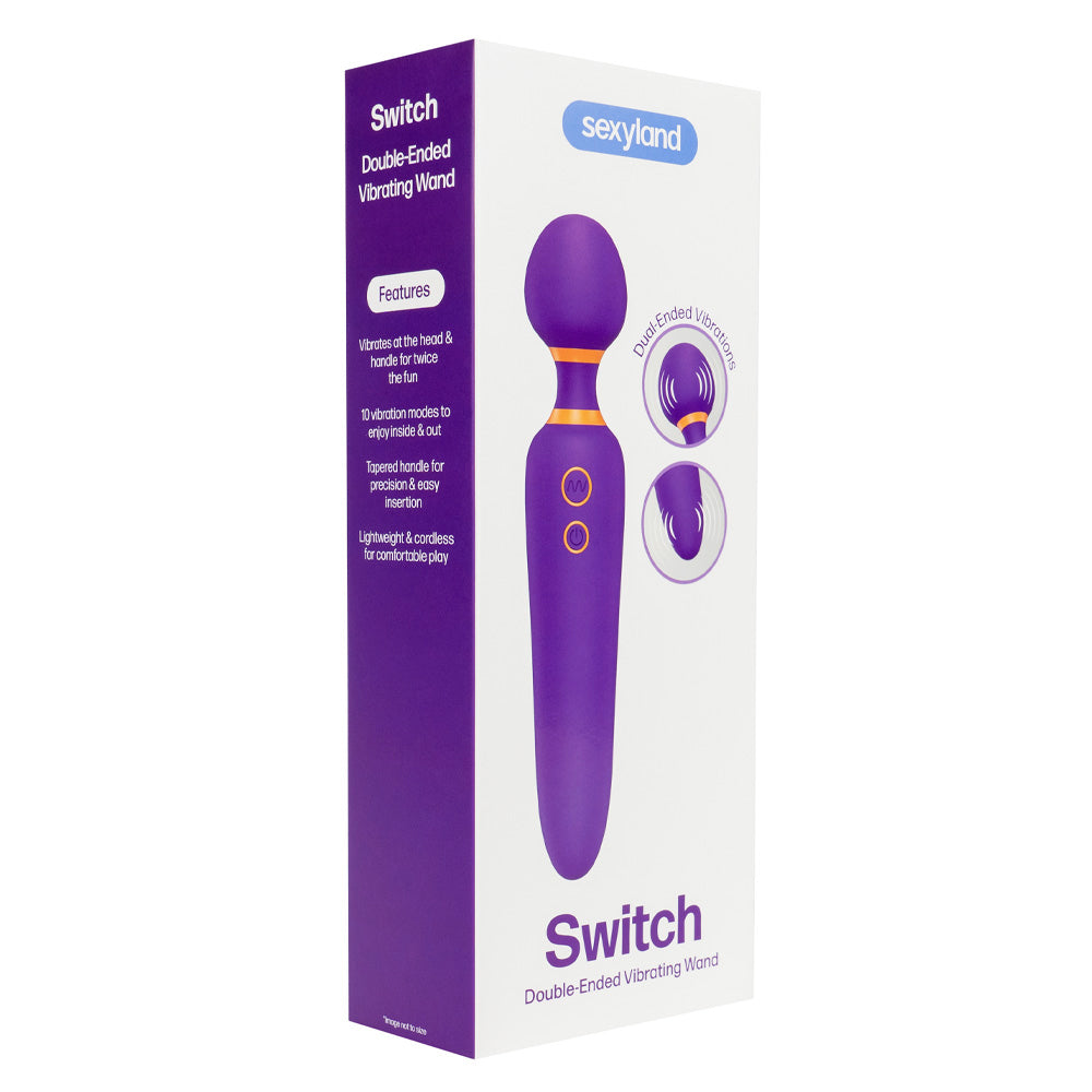 Sexyland Switch Double-Ended Wand Vibrator | Best Adult Toys Sexyland Switch Double-Ended Wand Vibrator | Best Adult Toys