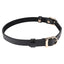 Sex & Mischief Double Buckle Faux Leather Day Collar
