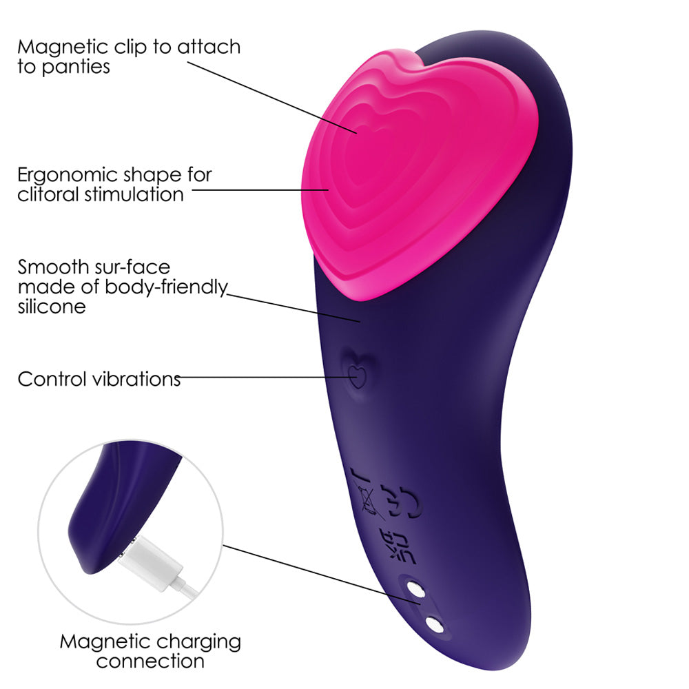 Winyi Caroline Remote Control Silicone Panty Vibrator