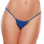  Allure Basic Instincts G-String is perfect for preventing panty lines from showing under tight clothes or letting peek out of your outfit. Blue.