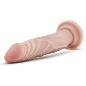 Au Naturel Ronnie 7.5" Realistic Sensa Feel Dual-Density Dildo has a phallic head & veiny shaft in dual-density TPE w/ a firm core & soft outer like a real erection. (3)