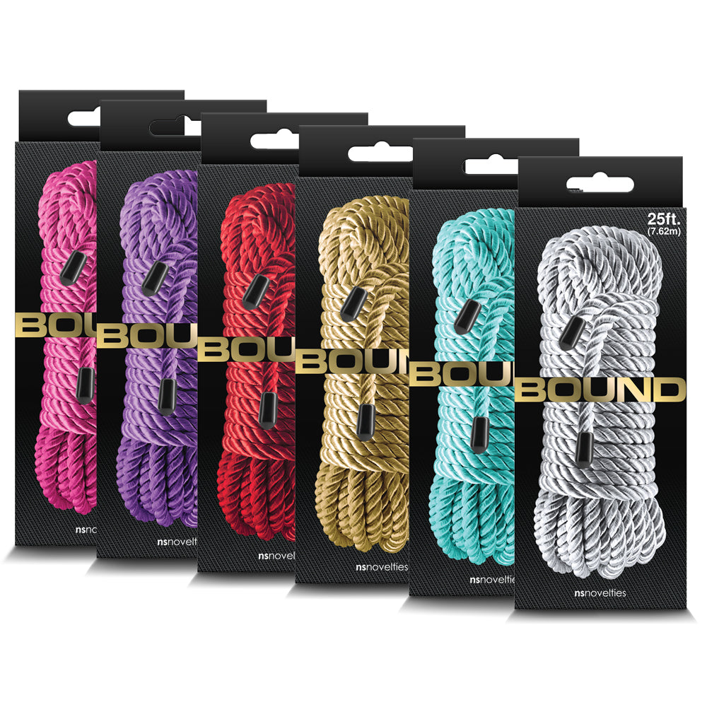 Bound 25ft Silky Bondage Rope | Shop BDSM Gear & Toys Online | Sexyland