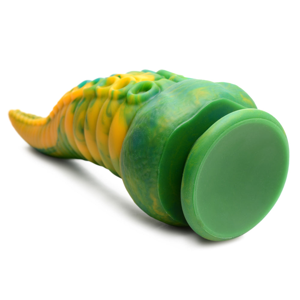 Creature Cocks Monstropus Silicone Tentacled Monster Dildo has a tapered tip, pronounced ridges & a sucker texture that also holds onto lubricant for long-lasting smoothness. (3)