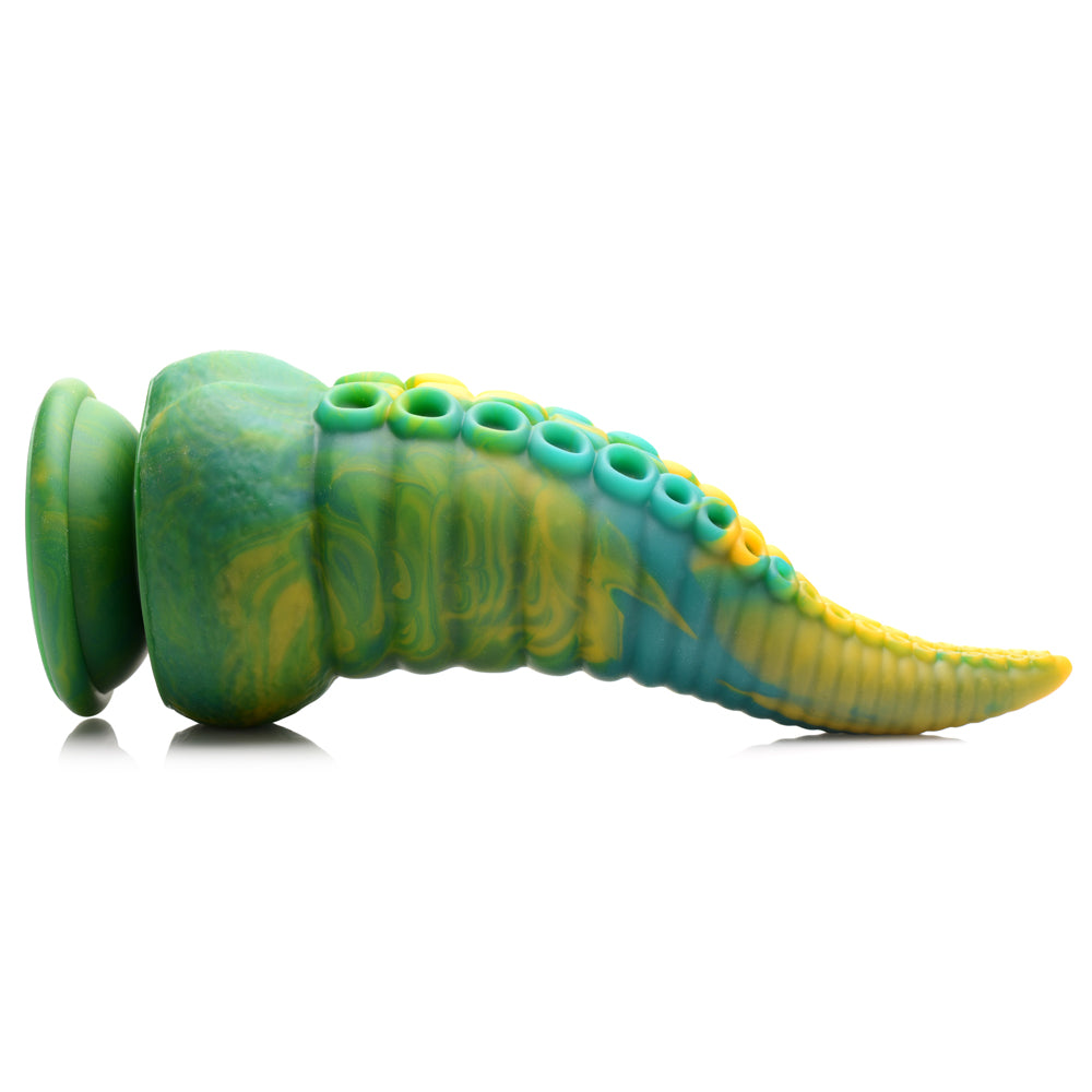Creature Cocks Monstropus Silicone Tentacled Monster Dildo has a tapered tip, pronounced ridges & a sucker texture that also holds onto lubricant for long-lasting smoothness. (4)