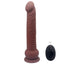 Escapade Commander 7" Thrusting & Rotating Silicone Dildo has 10 modes of vibration & 3 speeds of rotation + thrusting to give you the complete pleasure experience! Brown.