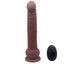 Escapade Commander 7" Thrusting & Rotating Silicone Dildo has 10 modes of vibration & 3 speeds of rotation + thrusting to give you the complete pleasure experience! Brown. (2)