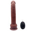 Escapade Commander 7" Thrusting & Rotating Silicone Dildo has 10 modes of vibration & 3 speeds of rotation + thrusting to give you the complete pleasure experience! Brown. (3)