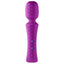  FemmeFunn Ultra Wand Vibrator XL has a comfy handle & flexible head w/ 10 vibration modes for earth-shattering pleasure that won't shatter your hand. Purple.