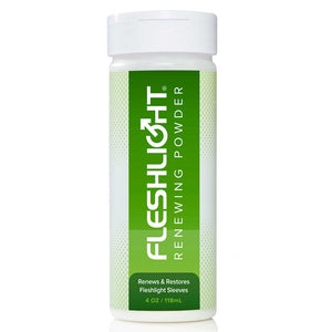 The Fleshlight Renewing Powder restores your SuperSkin sleeve to its original softness, helping it feel like the first time every time.