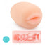 Funny Egg Realistic Masturbator With Storage Case features a realistic mouth, vagina, or anus opening & has unique textures inside for more stroking stimulation. Blue.