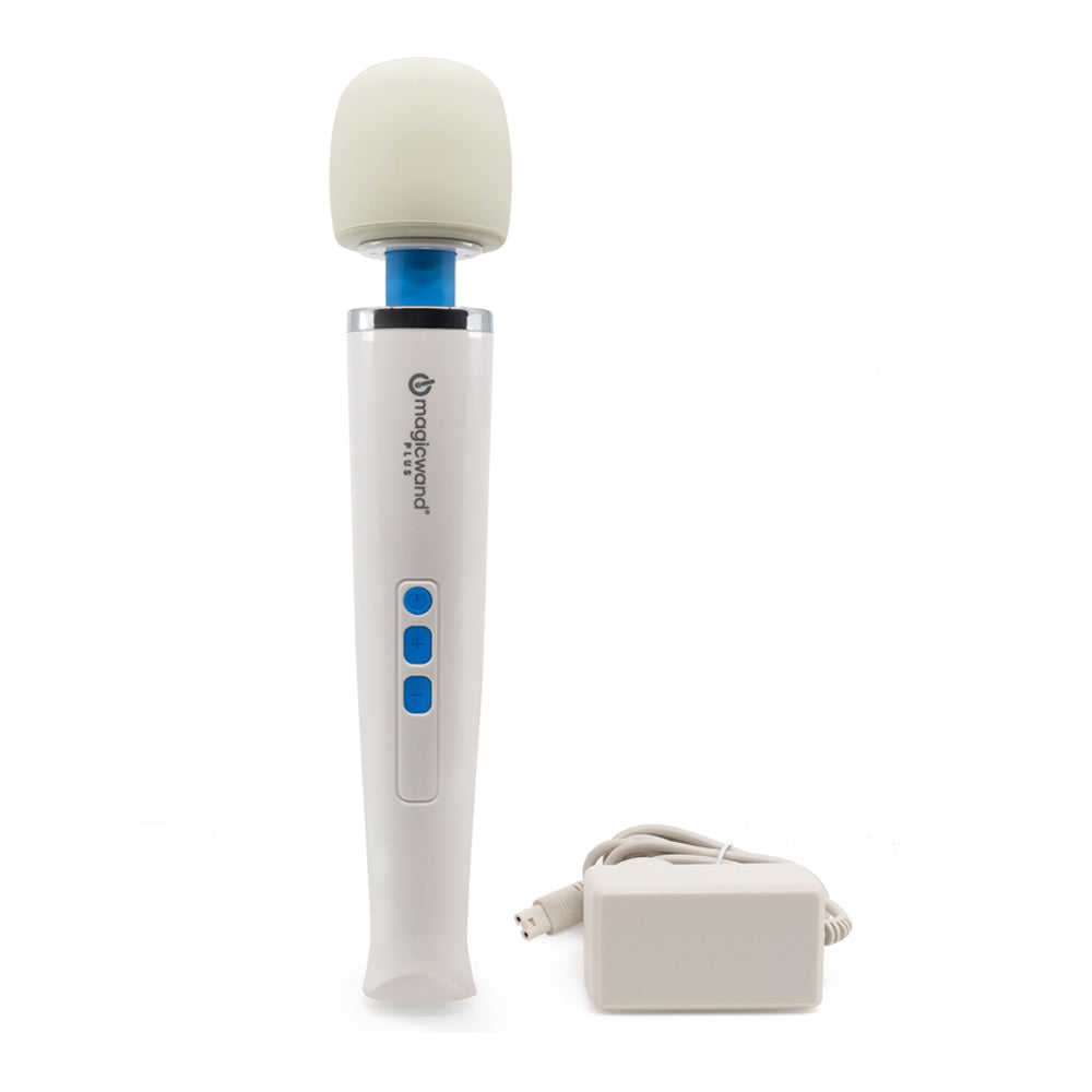 Hitachi Magic Wand Plus Plug-In Vibrating Massager | Sexyland Hitachi Magic Wand Plus Plug-In Vibrating Massager | Sexyland