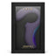 The LELO Enigma Wave clitoral sitmulator sex toy is displayed in a black box with a clear front panel.