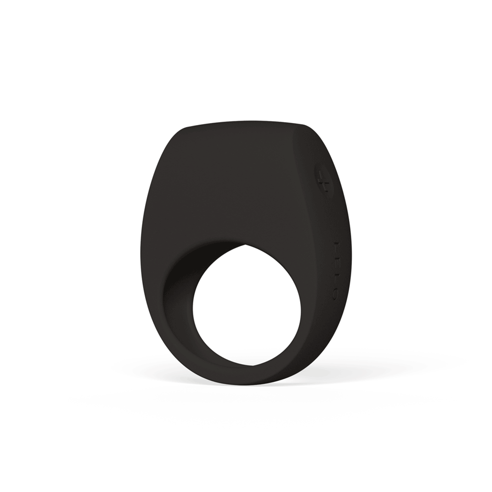  Lelo Tor 3 App-Compatible Vibrating Silicone Cock Ring stimulates her clitoris & keeps his erection harder for longer while 8 vibration modes buzz through you both. GIF.
